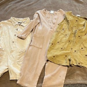 4 bundle Zara rompers